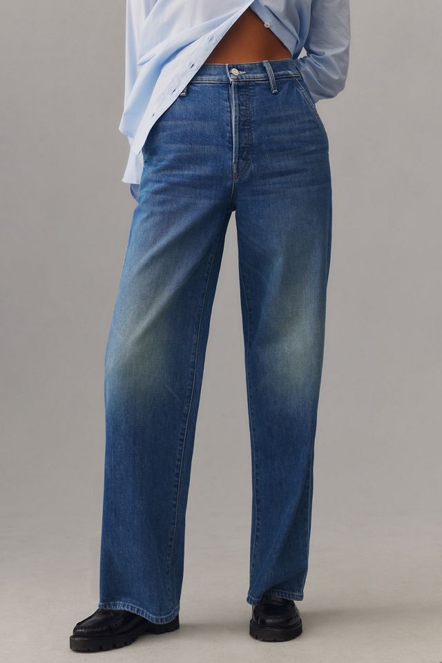 MOTHER The High-Rise Spinner Prep Skimp Jeans #1