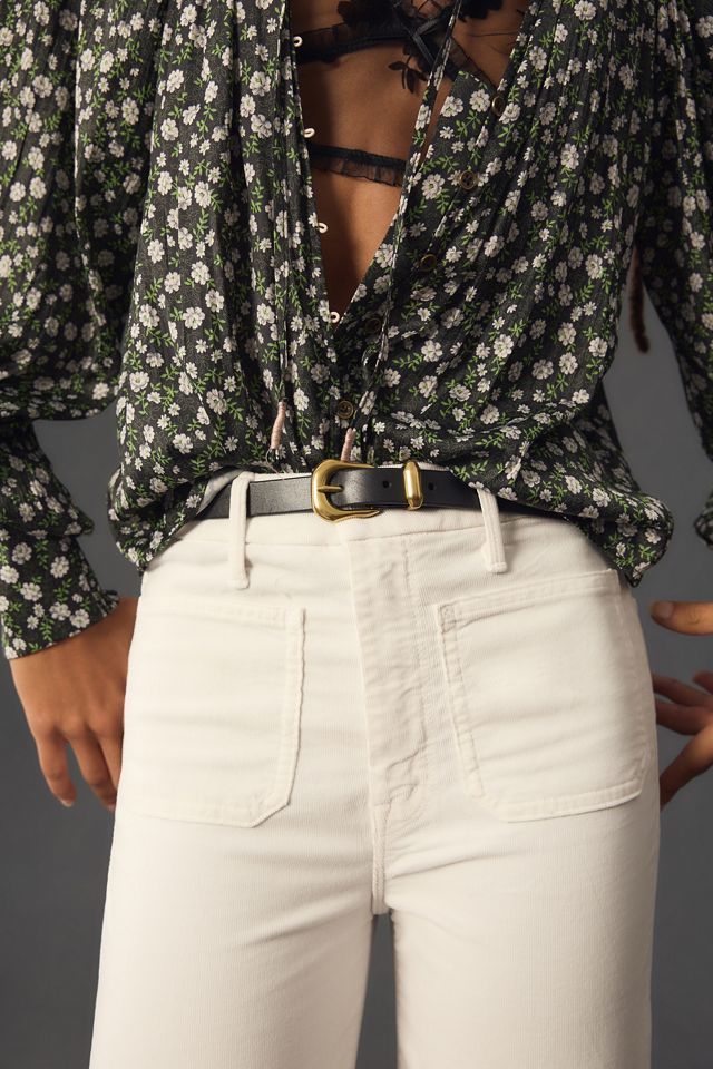 MOTHER The Corduroy Patch Pocket Roller Skimp Jeans #2