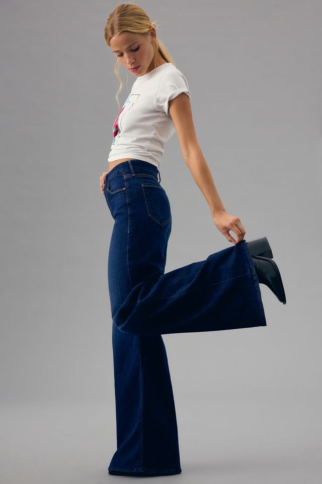 MOTHER The Roller Sneak High-Rise Wide-Leg Jeans #4