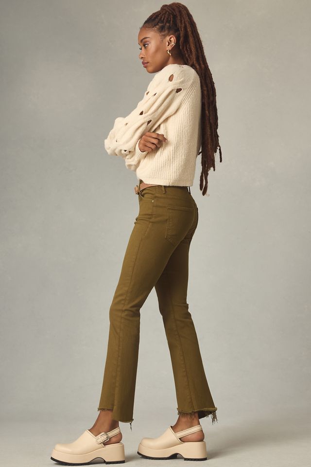 MOTHER The Insider Crop Step Fray Jeans #2