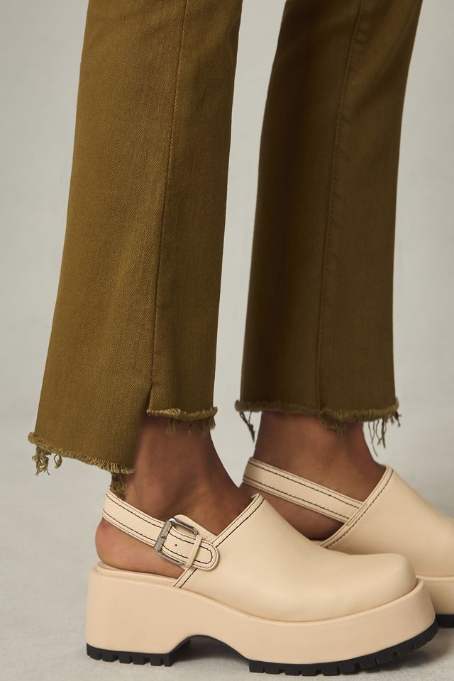 MOTHER The Insider Crop Step Fray Jeans #3