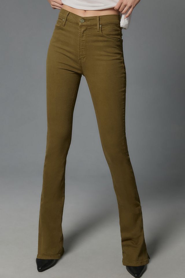 MOTHER The Runaway High-Rise Slice-Heel Jeans #1
