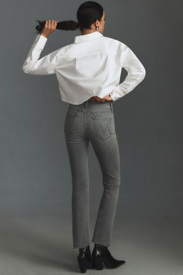 MOTHER The Insider Crop Step Fray Jeans #2