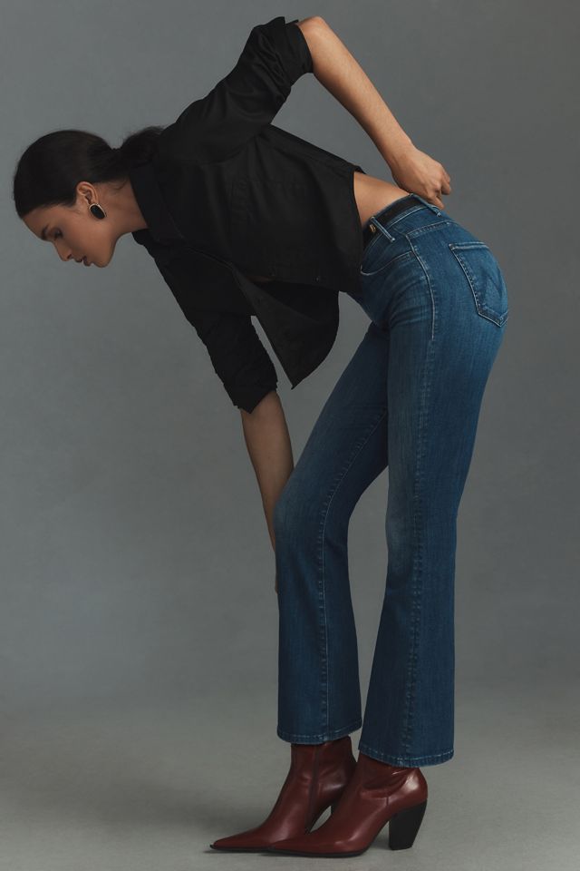 MOTHER The Hustler High-Rise Ankle Fray Jeans #3