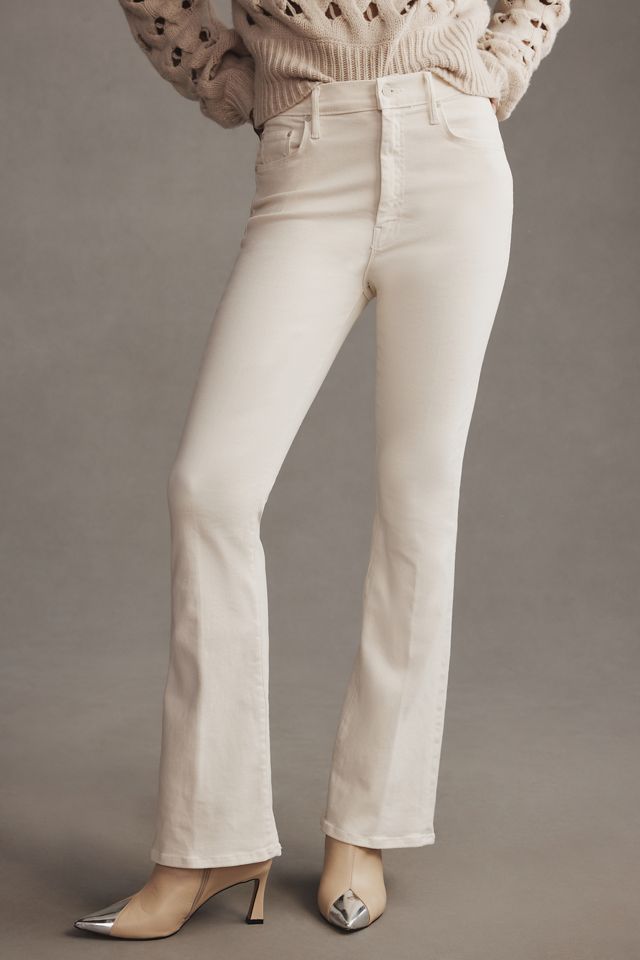MOTHER The Weekender Skimp Mid-Rise Flare Jeans #1