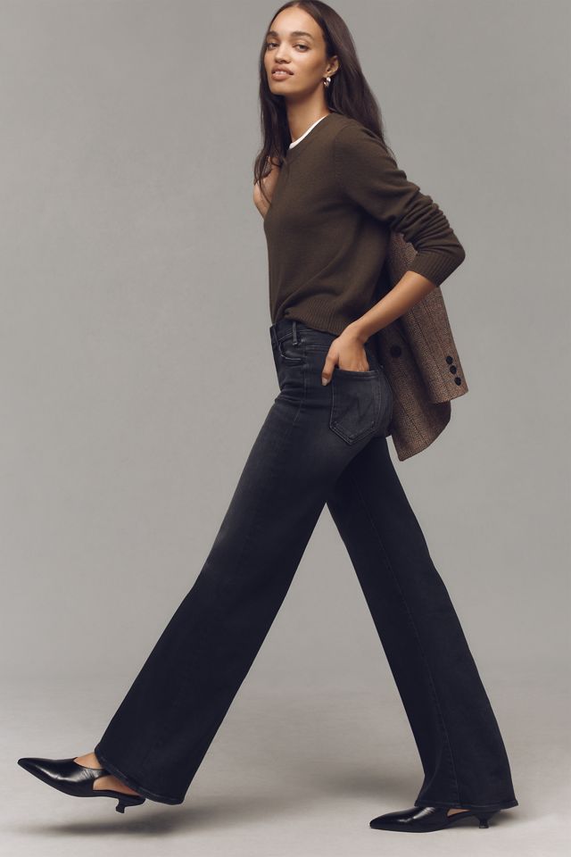 MOTHER The Hustler Roller Sneak High-Rise Wide-Leg Jeans #2