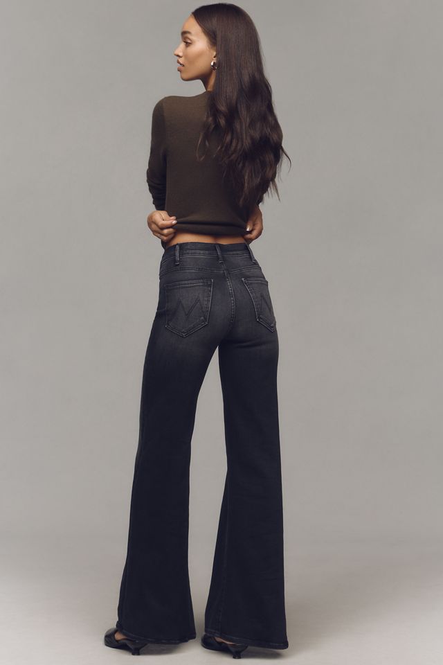MOTHER The Hustler Roller Sneak High-Rise Wide-Leg Jeans #4