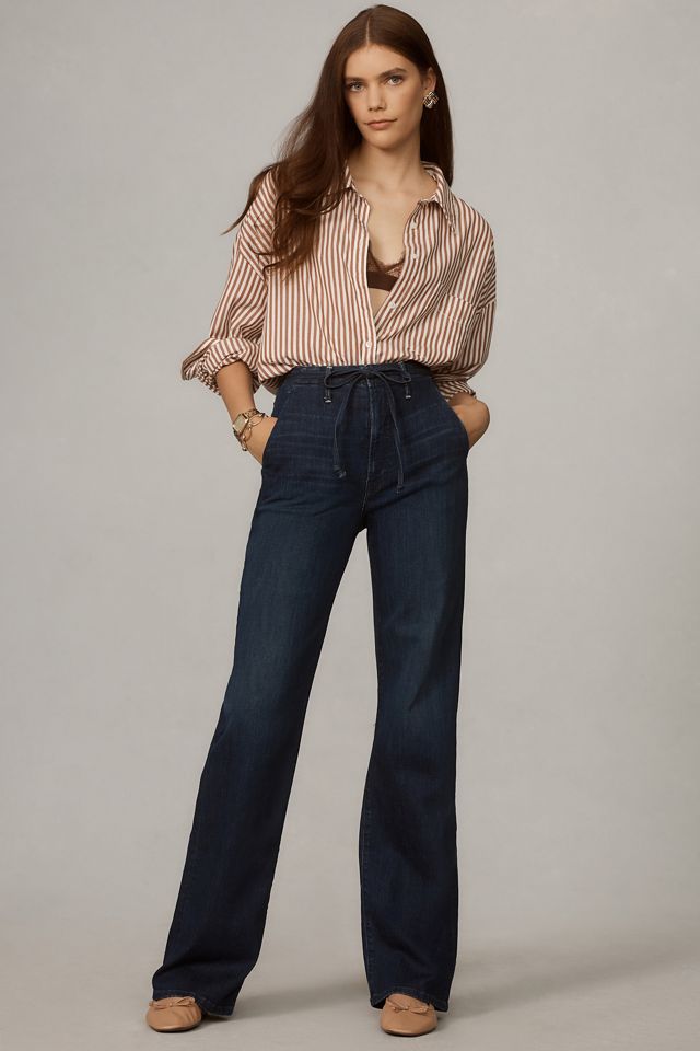 MOTHER Tied Up Maven Prep Jeans | Anthropologie