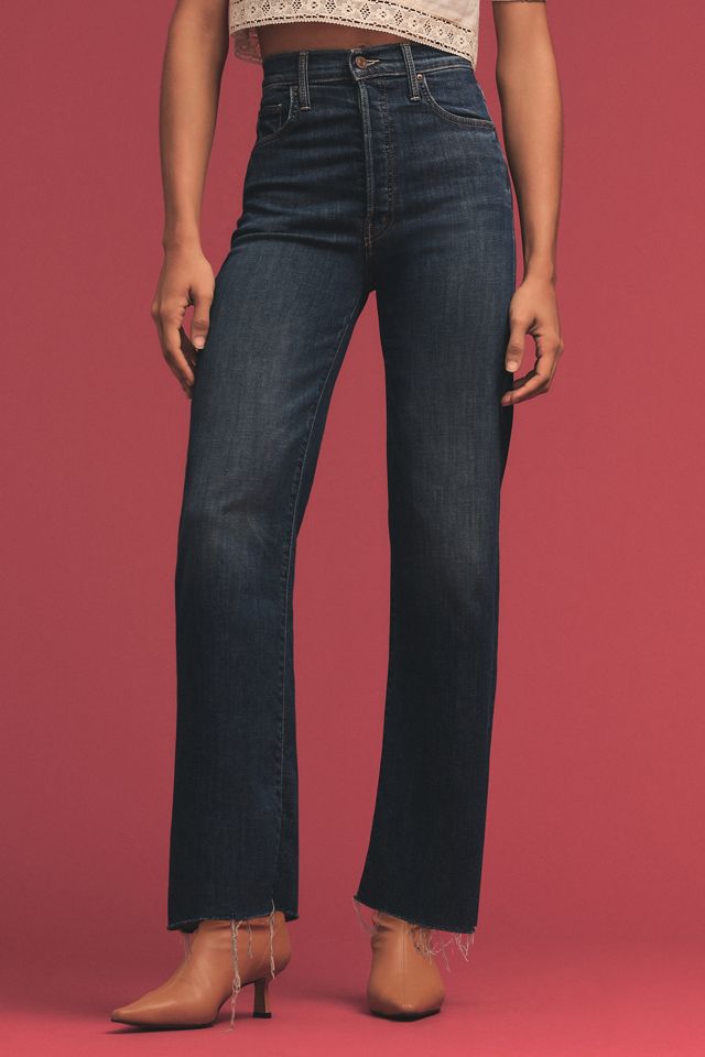 MOTHER The Rambler Ankle Fray Jeans #1