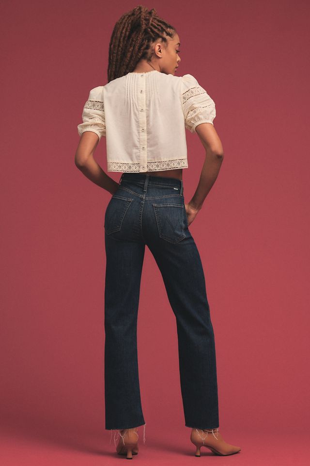 MOTHER The Rambler Ankle Fray Jeans #2