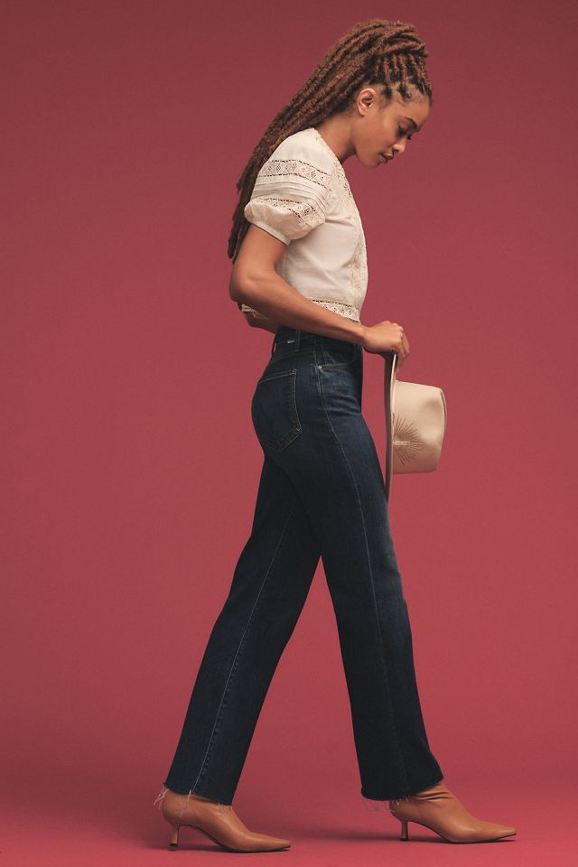 MOTHER The Rambler Ankle Fray Jeans #5