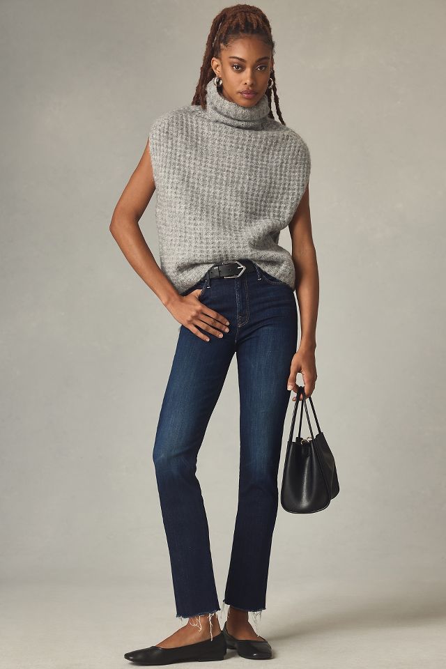 MOTHER The Dazzler Mid-Rise Straight-Leg Jeans | Anthropologie