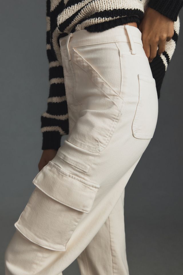 MOTHER The Curbside Cargo Flood Jeans #4