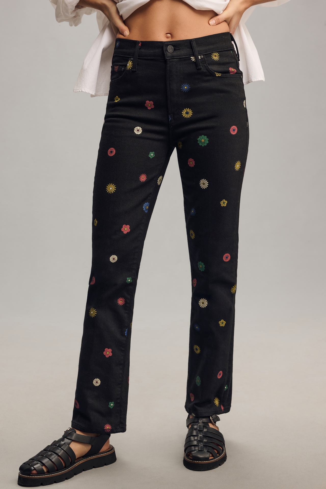 MOTHER The Insider Flood Flare Jeans