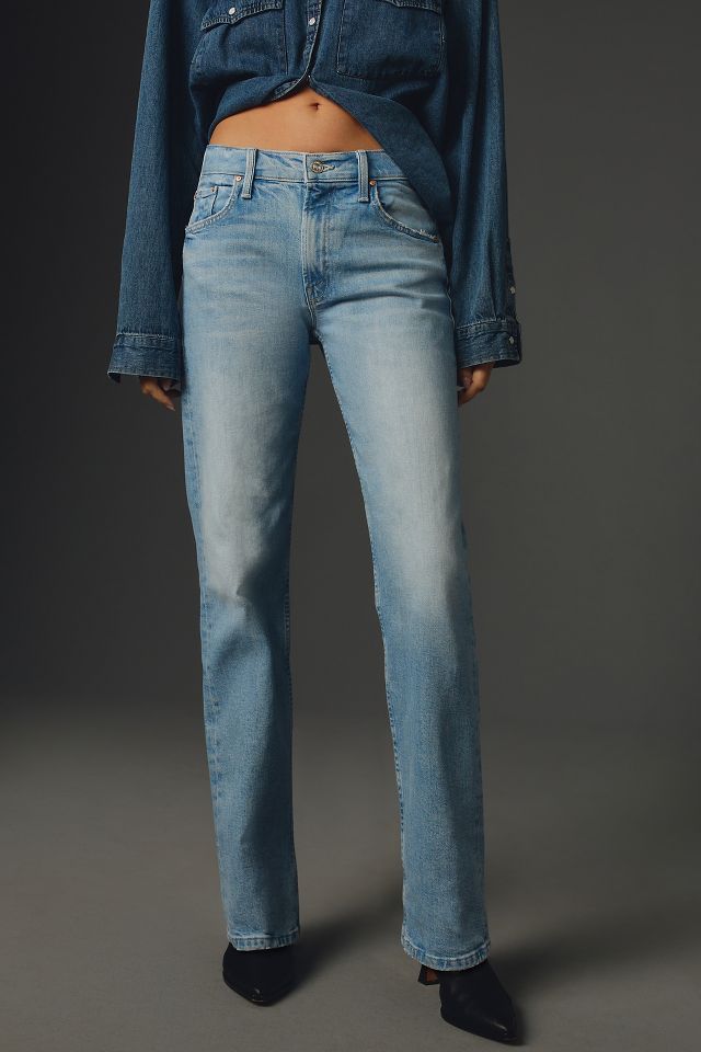 MOTHER The Smarty Pants Straight-Leg Jeans | Anthropologie