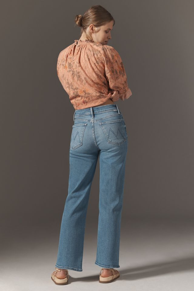 MOTHER The Rambler High-Rise Flood Jeans #3
