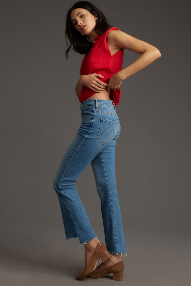 MOTHER The Insider Crop Step Fray Jeans #2