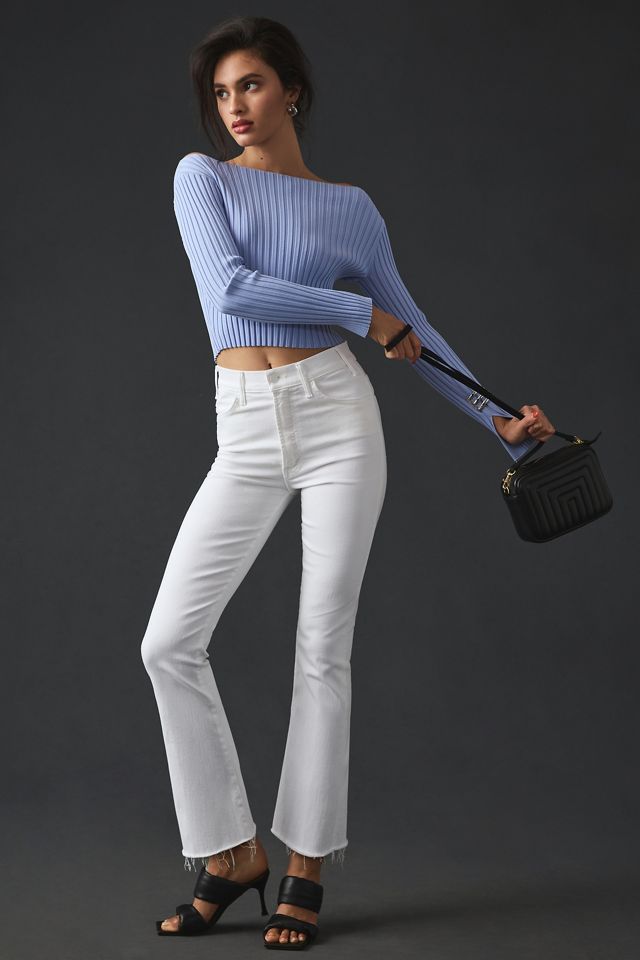 MOTHER The Hustler High-Rise Ankle Jeans #1