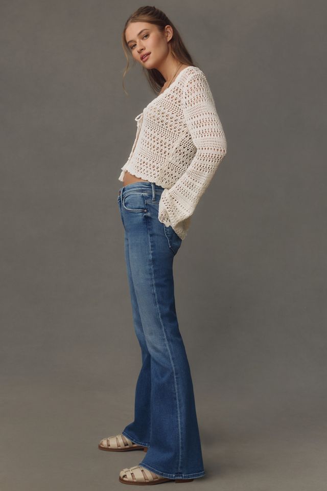 MOTHER The Weekender Mid-Rise Flare Jeans