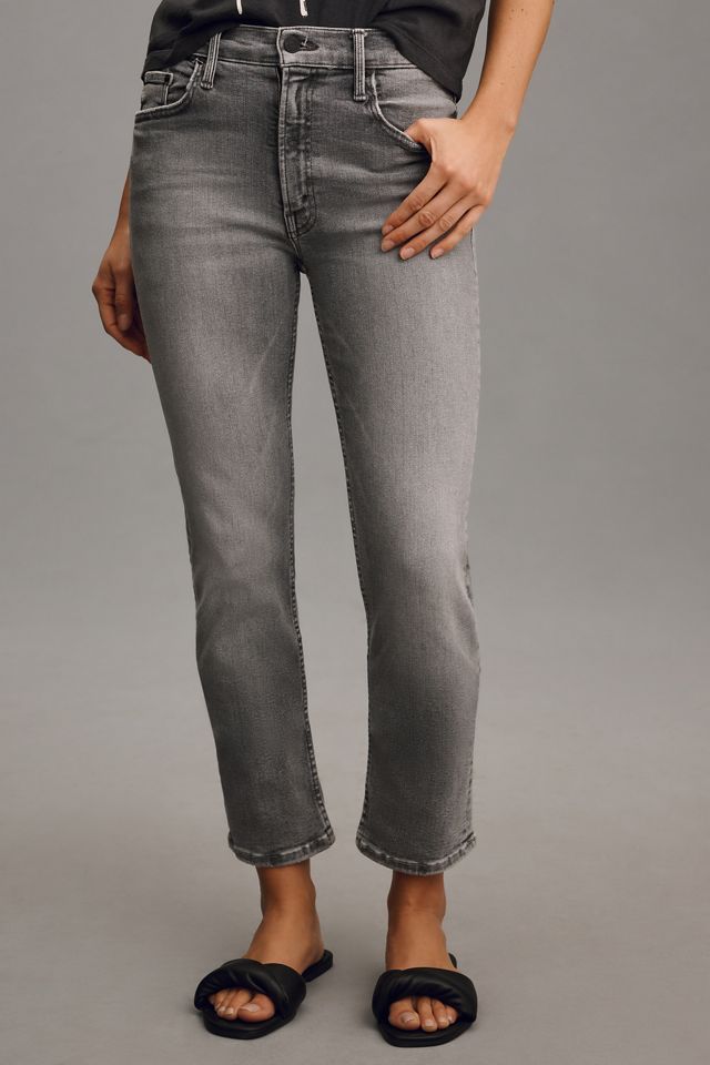MOTHER Rider Skimp Mid-Rise Straight-Leg Jeans #1