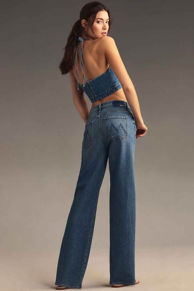 MOTHER The Dodger Sneak High-Rise Wide-Leg Jeans #2