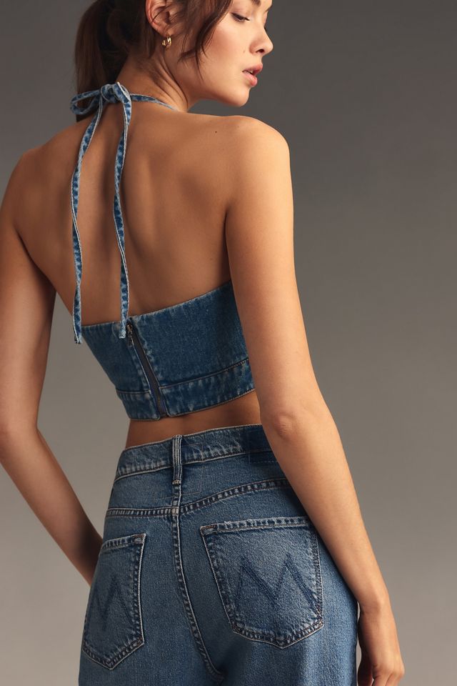 MOTHER The Dodger Sneak High-Rise Wide-Leg Jeans #4