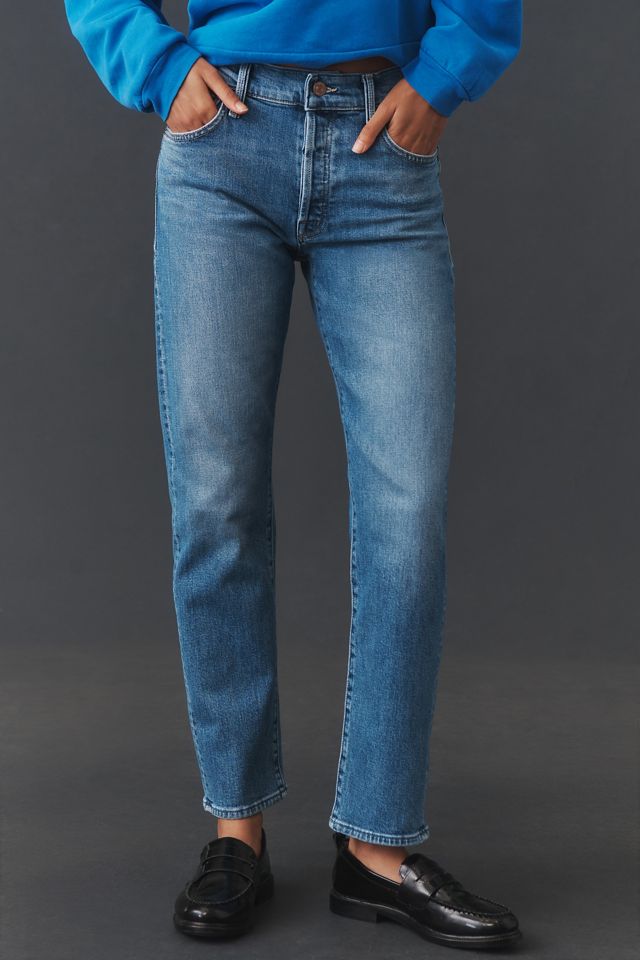 MOTHER The Hiker Hover Mid-Rise Wide-Leg Jeans #1