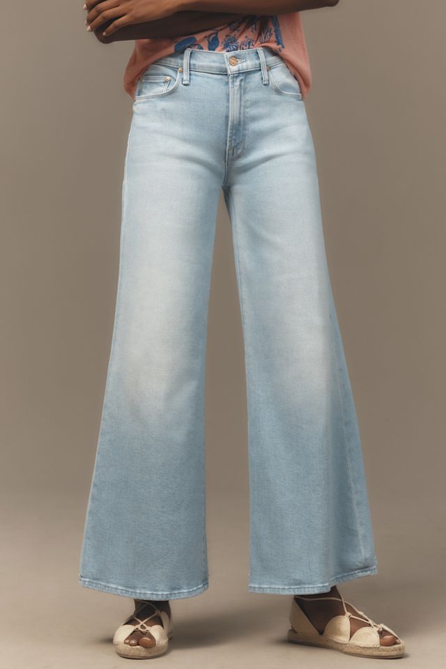 MOTHER The Twister Flood Mid-Rise Flare Jeans #1