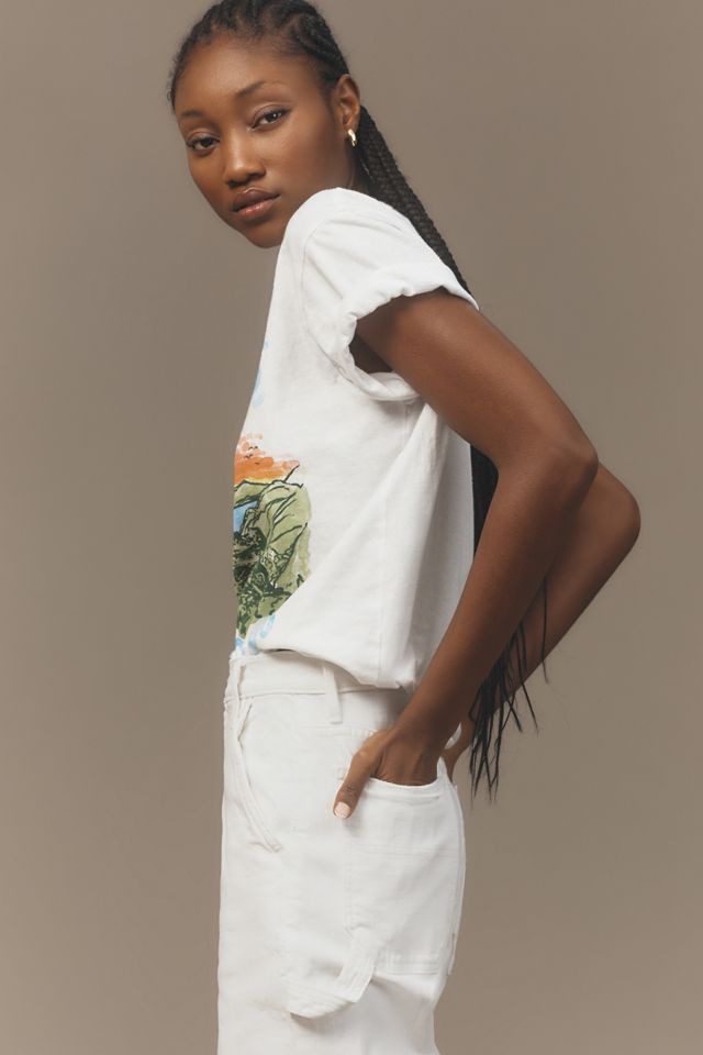 MOTHER The Stud Finder Sneak High-Rise Wide-Leg Jeans #3