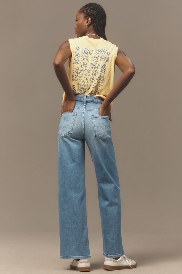 MOTHER The Dodger Flood High-Rise Straight-Leg Jeans #2