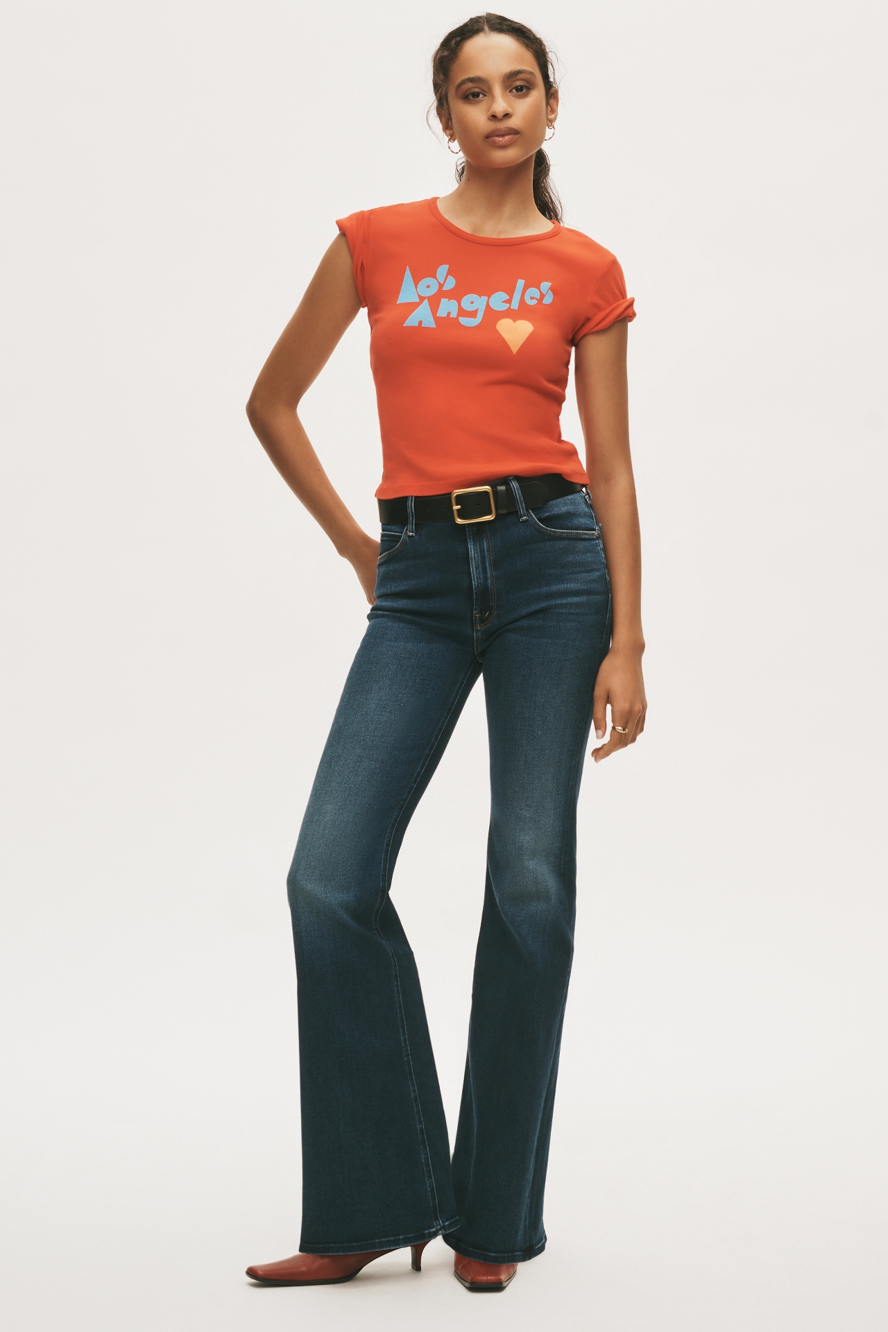 MOTHER Doozy High-Rise Flare Jeans