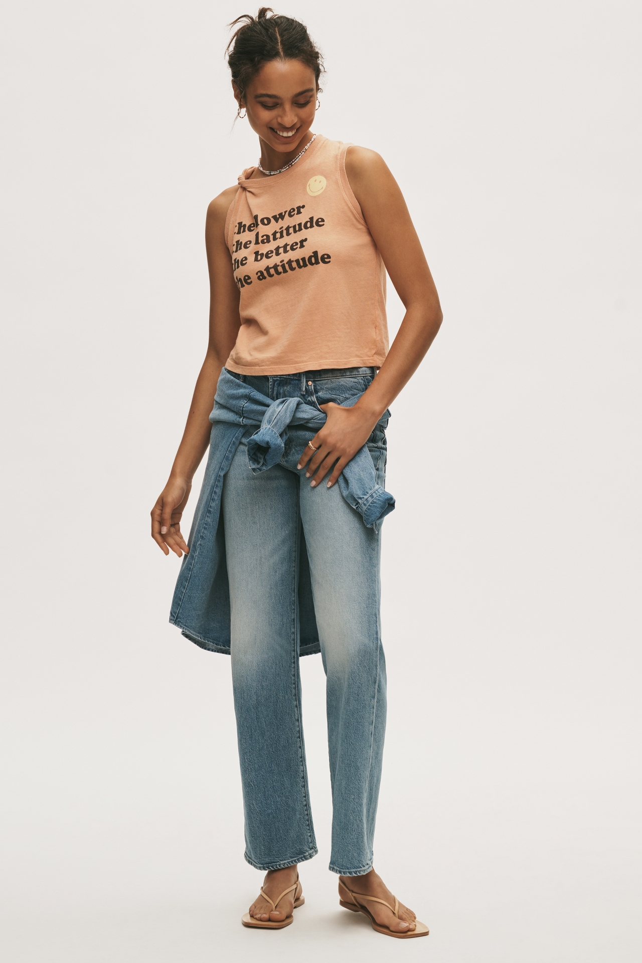 MOTHER Kick It High-Rise Straight-Leg Jeans