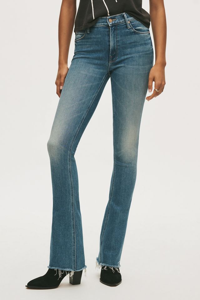MOTHER Runaway Fray Mid-Rise Bootcut Jeans #2