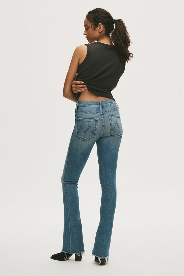 MOTHER Runaway Fray Mid-Rise Bootcut Jeans #4