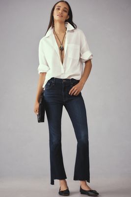 新品未使用MOTHER THE INSIDER CROP STEP FRAY MOTHER The Insider Crop Step Fray Jeans | Anthropologie
