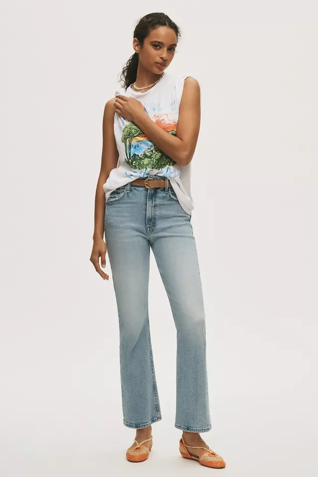 MOTHER Scooter High-Rise Flare Jeans