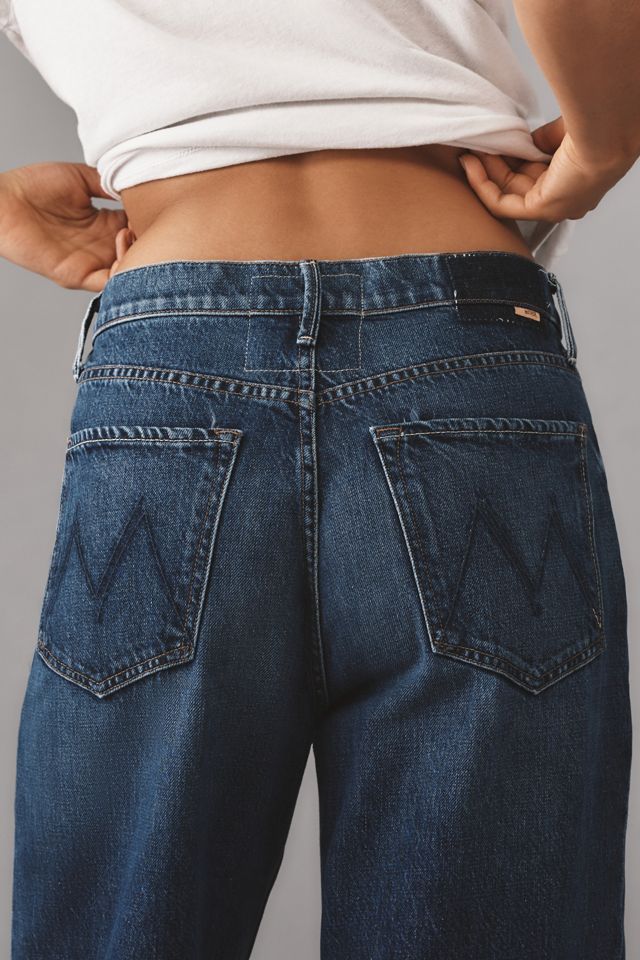 MOTHER Spitfire Nerdy Cuff High-Rise Relaxed-Leg Jeans #4