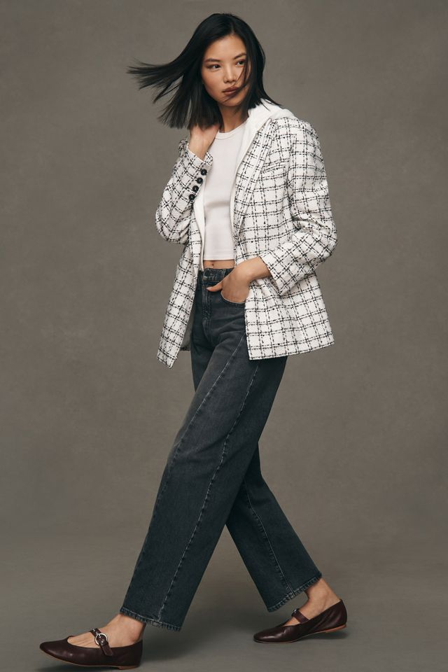 MOTHER Half Pipe Flood High-Rise Tapered Jeans #4