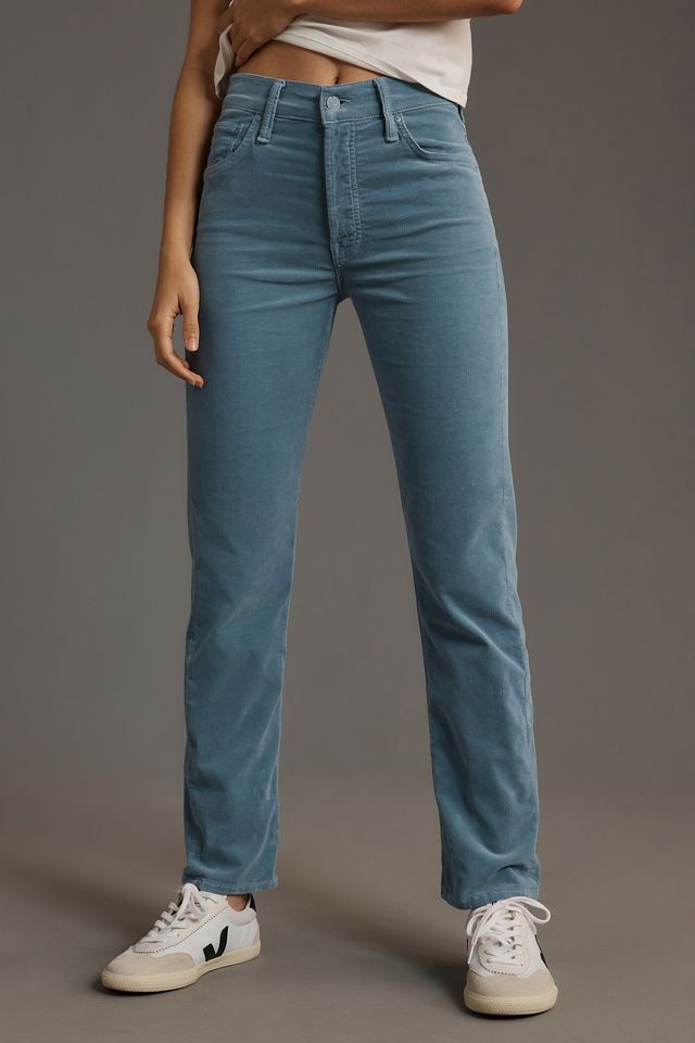 MOTHER Hiker Hover High-Rise Straight-Leg Jeans #1