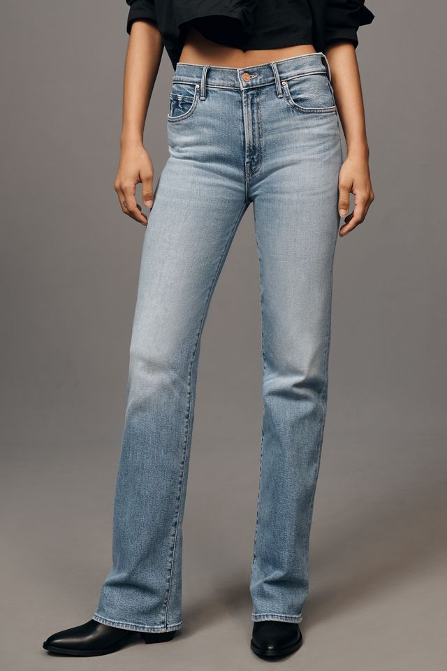 Mother The Kick It Mid-Rise Straight-Leg Jeans | Anthropologie