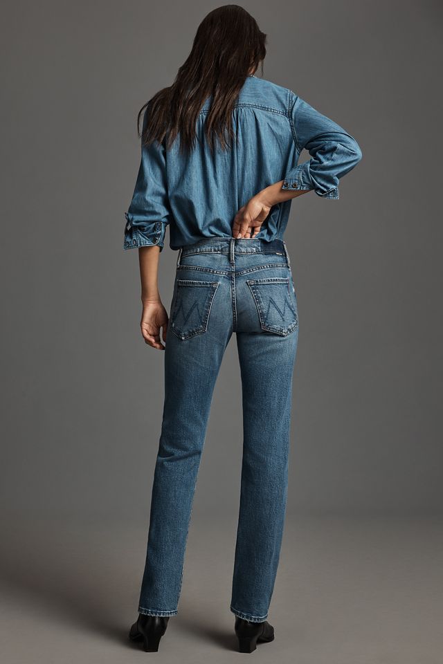 MOTHER The Hiker Skimp Mid-Rise Straight-Leg Jeans #2