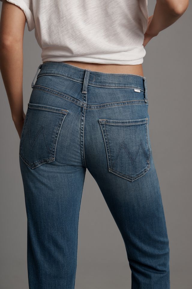 MOTHER The Rider Mid-Rise Straight-Leg Ankle Jeans #2