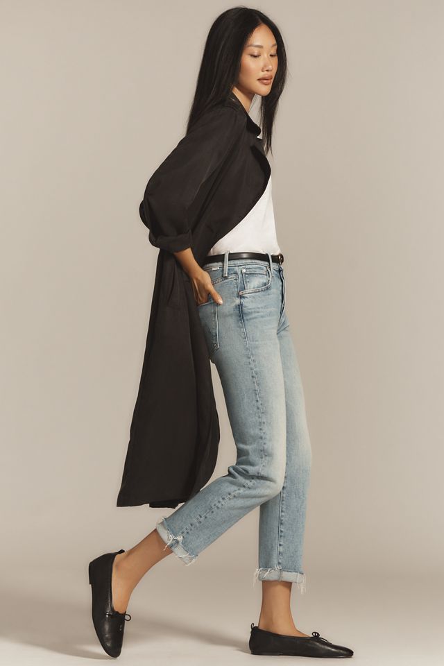 MOTHER The Scrapper Cuff Ankle Fray Jeans #2