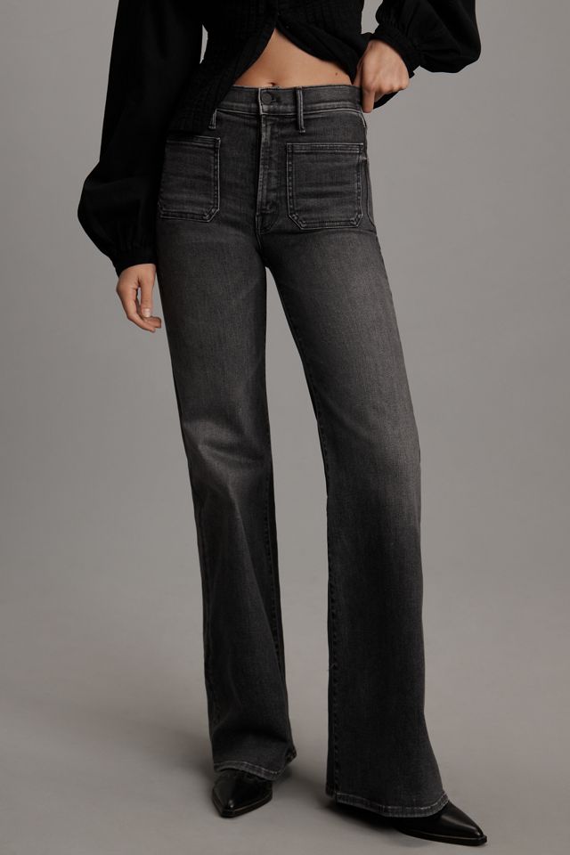 MOTHER The Patch Pocket Twister Wide-Leg Jeans #1