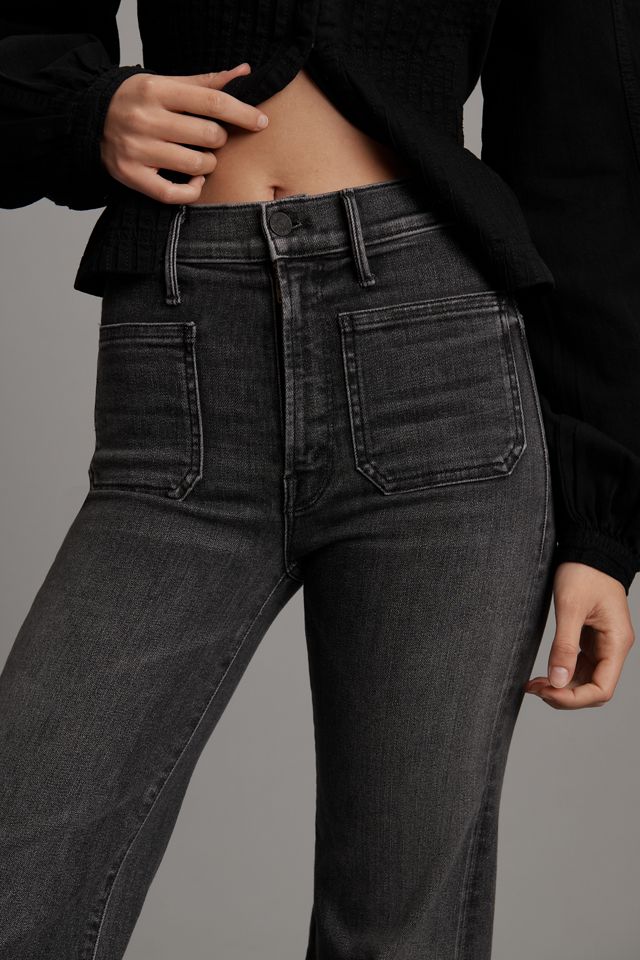MOTHER The Patch Pocket Twister Wide-Leg Jeans #3