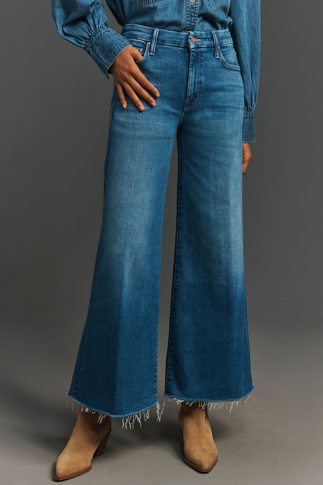 MOTHER The Lil Roller Fray Petite Jeans #1