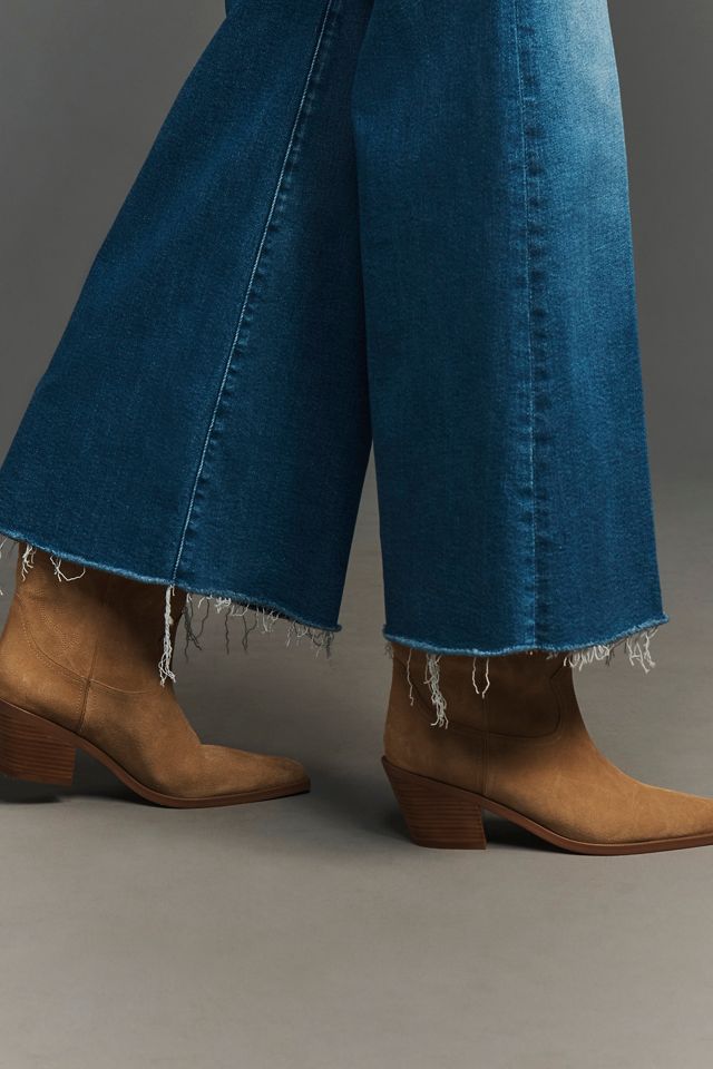 MOTHER The Lil Roller Fray Petite Jeans #2