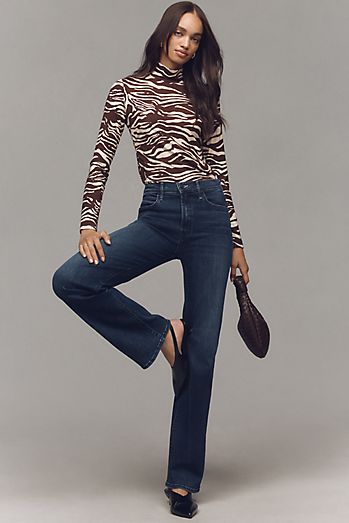 MOTHER The Patch Pocket Rambler Zip Sneak Jeans | Anthropologie MOTHER The Patch Pocket Rambler Zip Sneak Jeans | Anthropologie