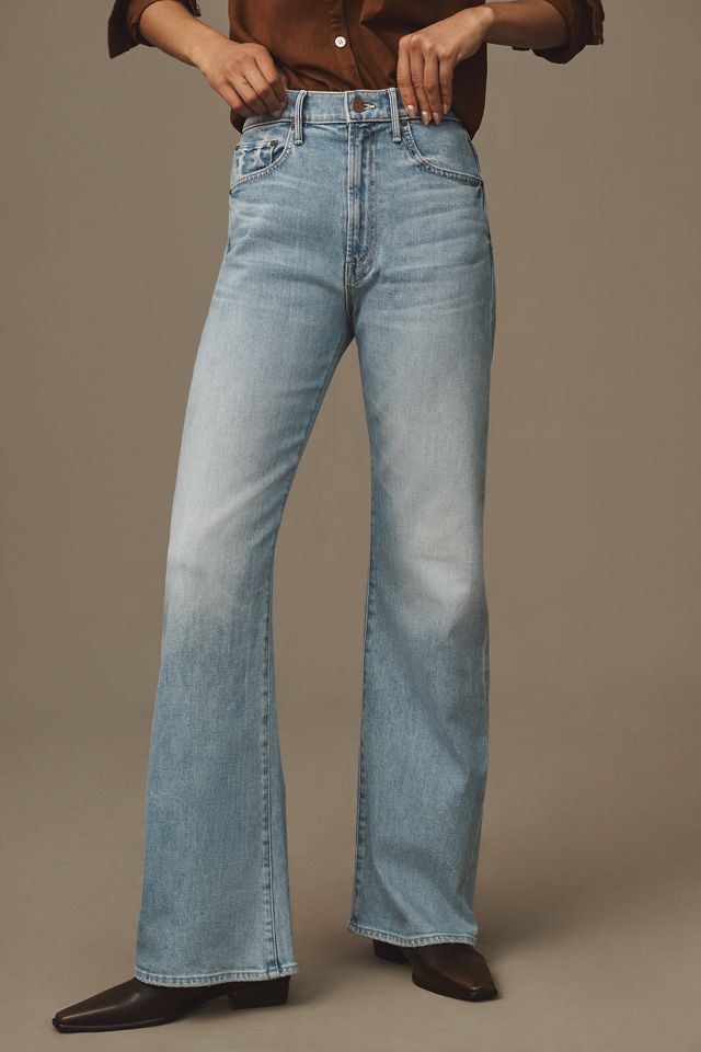 MOTHER The Lasso Sneak High-Rise Wide-Leg Jeans #1