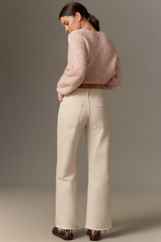 MOTHER The Maven Mid-Rise Ankle Fray Jeans #5